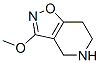 Isoxazolo[4,5-c]pyridine, 4,5,6,7-tetrahydro-3-methoxy- (9CI) Struktur