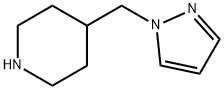 4-(1H-PYRAZOL-1-YLMETHYL)PIPERIDINE Struktur