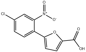 5-(4-CHLORO-2-NITRO-PHENYL)-FURAN-2-CARBOXYLIC ACID Struktur