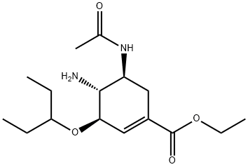 4-N-Desacetyl-5-N-acetyl OseltaMivir Struktur