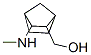 Bicyclo[2.2.1]heptane-2-methanol, 3-(methylamino)-, (exo,exo)- (9CI) Struktur