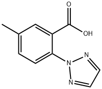 2-(2H-1,2,3-TRIAZOL-2-YL)-5-METHYLBENZOIC ACID Structure