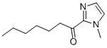 2-N-HEPTANOYL-1-METHYLIMIDAZOLE Struktur