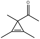 Ethanone, 1-(1,2,3-trimethyl-2-cyclopropen-1-yl)- (9CI) Struktur