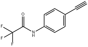 AcetaMide, N-(4-ethynylphenyl)-2,2,2-trifluoro- Struktur