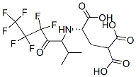 n-heptafluorobutyryl isobutyl ester of gamma-carboxyglutamic acid Struktur