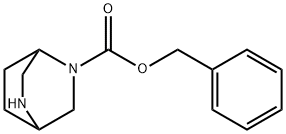 2,5-DIAZA-BICYCLO[2.2.2]OCTANE-2-CARBOXYLIC ACID BENZYL ESTER Struktur