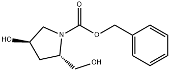 Z-TRANS-4-HYDROXY-L-PROLINOL Struktur