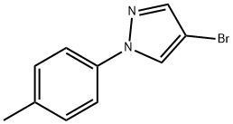 4-Bromo-1-(4-methylphenyl)-1H-pyrazole Struktur