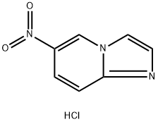 6-Nitroimidazo[1,2-a]pyridine, HCl Struktur