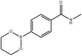 4-(N-Methylaminocarbonyl)phenylboronic acid, propanediol cyclic ester Struktur