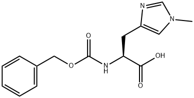 L-Histidine, 1-methyl-N-[(phenylmethoxy)carbonyl]- Struktur