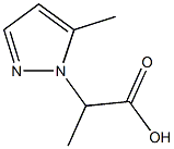 2-(5-METHYL-1H-PYRAZOL-1-YL)PROPANOIC ACID Struktur