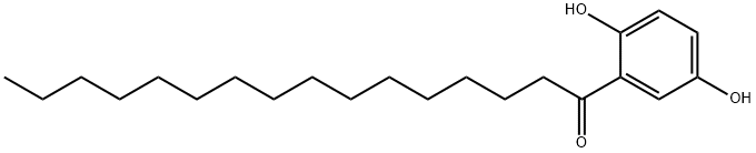 2-PALMITOYLHYDROQUINONE Struktur