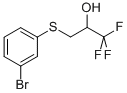 1-Bromo-3-(2-hydroxy-3,3,3-trifluoro-n-propylthio)-benzene
 Struktur