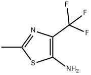 2-Methyl-4-trifluoromethyl-thiazol-5-ylamine Struktur