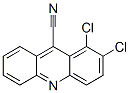 9-Acridinecarbonitrile,  1,2-dichloro- Struktur