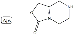 (S)-HEXAHYDRO-OXAZOLO[3,4-A]PYRAZIN-3-ONE HCL Struktur