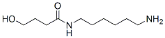 N-(6-aminohexyl)-4-hydroxybutyramide Struktur