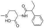 N-(1-oxo-2-phenylbutyl)-L-methionine Struktur