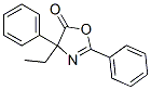 5(4H)-Oxazolone,  4-ethyl-2,4-diphenyl- Struktur