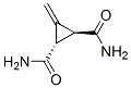 1,2-Cyclopropanedicarboxamide,3-methylene-,trans-(+)-(9CI) Struktur