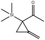 Ethanone,  1-[2-methylene-1-(trimethylsilyl)cyclopropyl]- Struktur