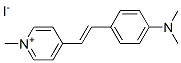 4-(4-(DIMETHYLAMINO)STYRYL)-N-METHYLPYRIDINIUM IODIDE, 959-81-9, 結(jié)構(gòu)式