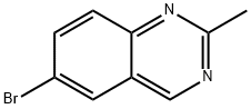 6-BROMO-2-METHYLQUINAZOLINE Struktur