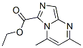 Imidazo[1,5-a]pyrimidine-6-carboxylic  acid,  2,4-dimethyl-,  ethyl  ester Struktur