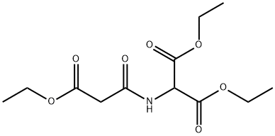 diethyl 2-(3-ethoxy-3-oxopropanaMido)Malonate Struktur