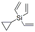 Cyclopropane,  (triethenylsilyl)- Struktur