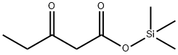 Pentanoic  acid,  3-oxo-,  trimethylsilyl  ester Structure