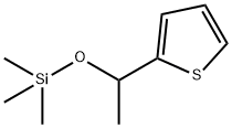 Thiophene,  2-[1-[(trimethylsilyl)oxy]ethyl]- Struktur