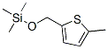 Thiophene,  2-methyl-5-[[(trimethylsilyl)oxy]methyl]- Struktur