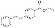 ethyl 4-phenethylbenzoate Struktur