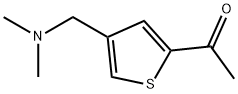 1-(4-[(DIMETHYLAMINO)METHYL]-2-THIENYL)ETHANONE Struktur