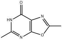 2,5-DIMETHYL[1,3]OXAZOLO[5,4-D]PYRIMIDIN-7(6H)-ONE Struktur