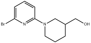 (6'-BroMo-3,4,5,6-tetrahydro-2H-[1,2']bipyridinyl-3-yl)-Methanol, 98+% C11H15BrN2O, MW: 271.16 Struktur