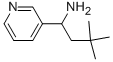 3,3-DIMETHYL-1-(3-PYRIDINYL)-1-BUTANAMINE Struktur