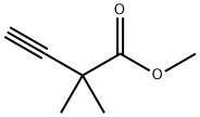 2,2-Dimethyl-3-butynoic Acid Methyl Ester Struktur