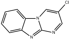 3-CHLORO-PYRIMIDO[1,2-A]BENZIMIDAZOLE Struktur