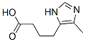 1H-Imidazole-5-butanoic  acid,  4-methyl- Struktur