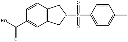 2-Tosylisoindoline-5-carboxylic acid Struktur