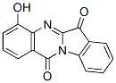 Indolo[2,1-b]quinazoline-6,12-dione,  4-hydroxy- Struktur