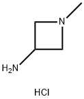 1-METHYL-AZETIDIN-3-YLAMINE DIHYDROCHLORIDE Struktur