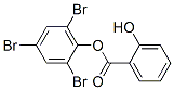 2,4,6-tribromophenyl salicylate Struktur