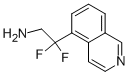 2,2-DIFLUORO-2-(ISOQUINOLIN-5-YL)ETHANAMINE Struktur