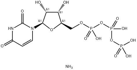 URIDINE 5'-TRIPHOSPHATE, AMMONIUM  SALT Struktur