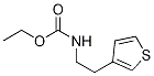 (2-thiophen-3-yl-ethyl)-carbaMic acid ethyl ester Struktur